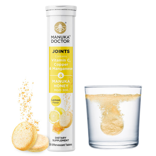 Joints Effervescent Tablets - Lemon <br> BBE Nov2024